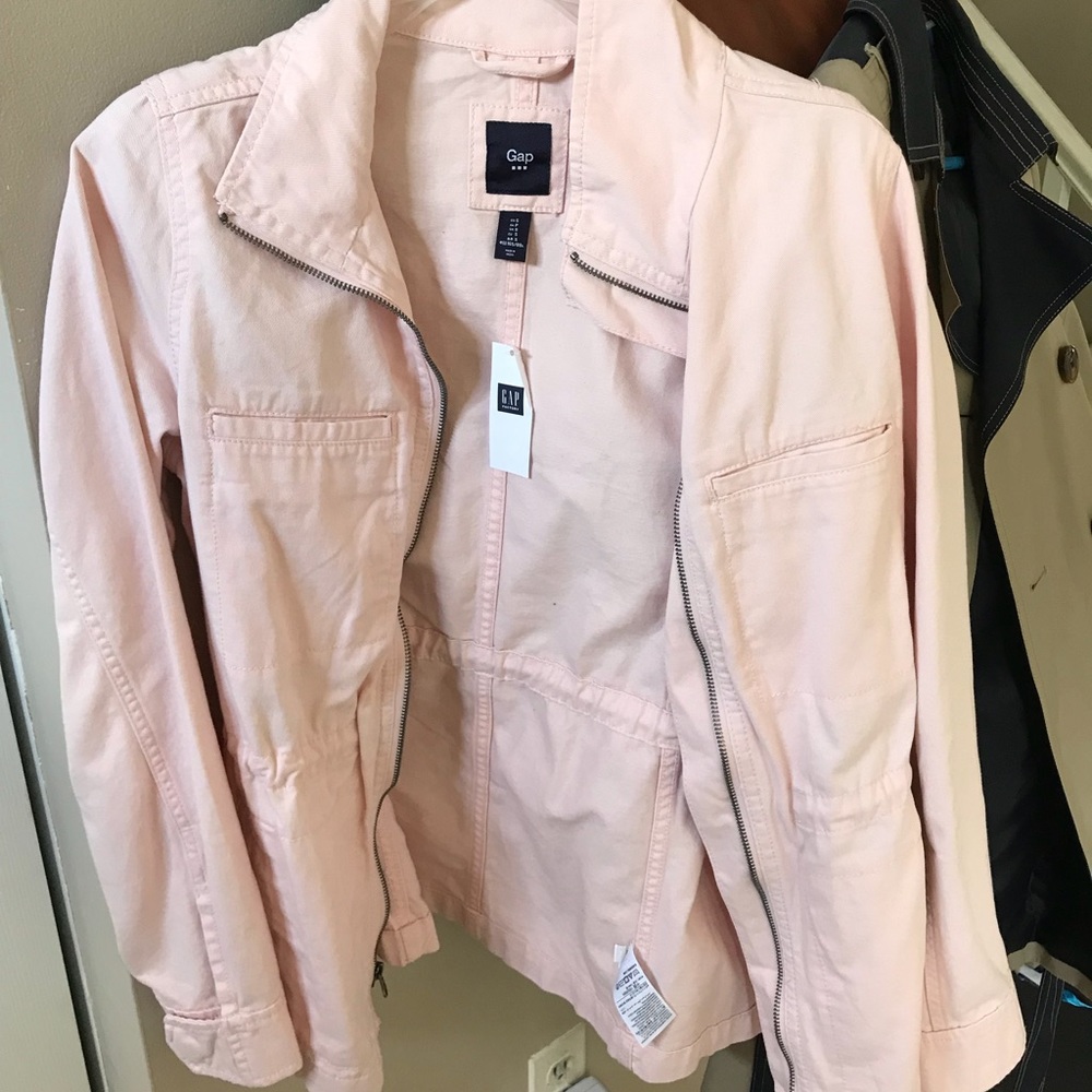 Gap pink light jacket small